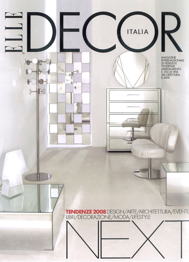 ELLE DECOR - Italy | November 2008 | Chaperon - OPINION CIATTI